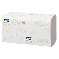 Tork Extra Soft Singlefold Premium Hand Towels, 15 X 200 Sheets