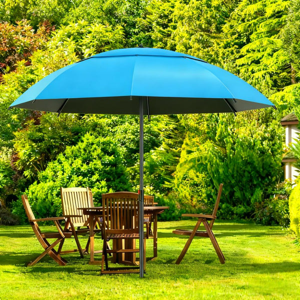 Outdoor Sun Umbrella - Lightweight Foldable Manual Open | Suitable For Camping, Beach, Fishing, And Picnic | Fashionable Patio Accessory | Durable Outdoor Gear, Garden Umbrella