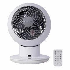 Iris Woozoo Air Circulator Fan with Remote, White