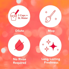 Kiriko 6pcs Spanish Cleaning Products Bundle Gift Set, 1.5L Each, Multipurpose Floor Cleaner with Pine Tree, Morning Glory, Flowers, Jabon De Marsella, Talc & Lemon Scent