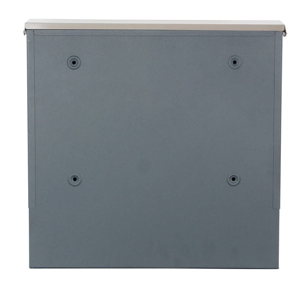 Phoenix Estilo Top Loading Letter Box MB0123KS in Stainless Steel with Key Lock