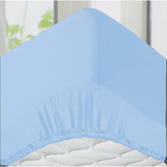4B 40CM Extra Deep Fitted Sheets with All Around Elastic, Secure Fit for Thick & Pillow Top Mattresses, Wrinkle Resistant Bedding for Everyday Use, Easy Wash & Quick Dry, Smooth Finish for Modern Bedrooms, Durable Long Lasting Mattress Cover, Multiple Siz