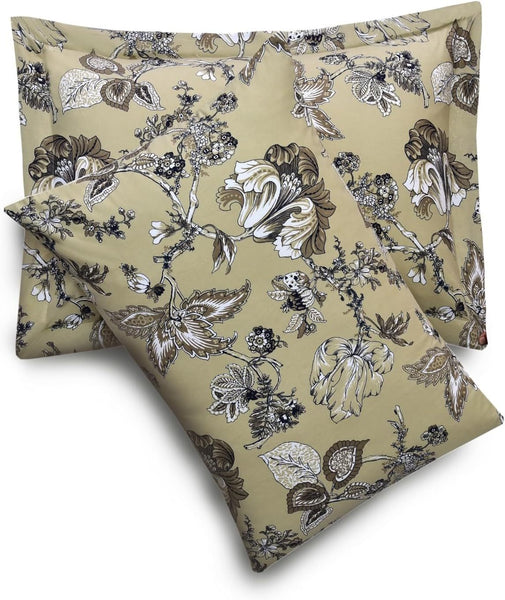 Luxury Amaryllis Printed Pillowcases 100% Egyptian Cotton 250 Thread Count