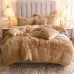 Teady bear Long Cord Microfiber Duvet Set | Hotel-Quality Comfort with Button Closure & Corner Ties | Machine Washable for Easy Care | Single, Double, King, Super King Sizes Available