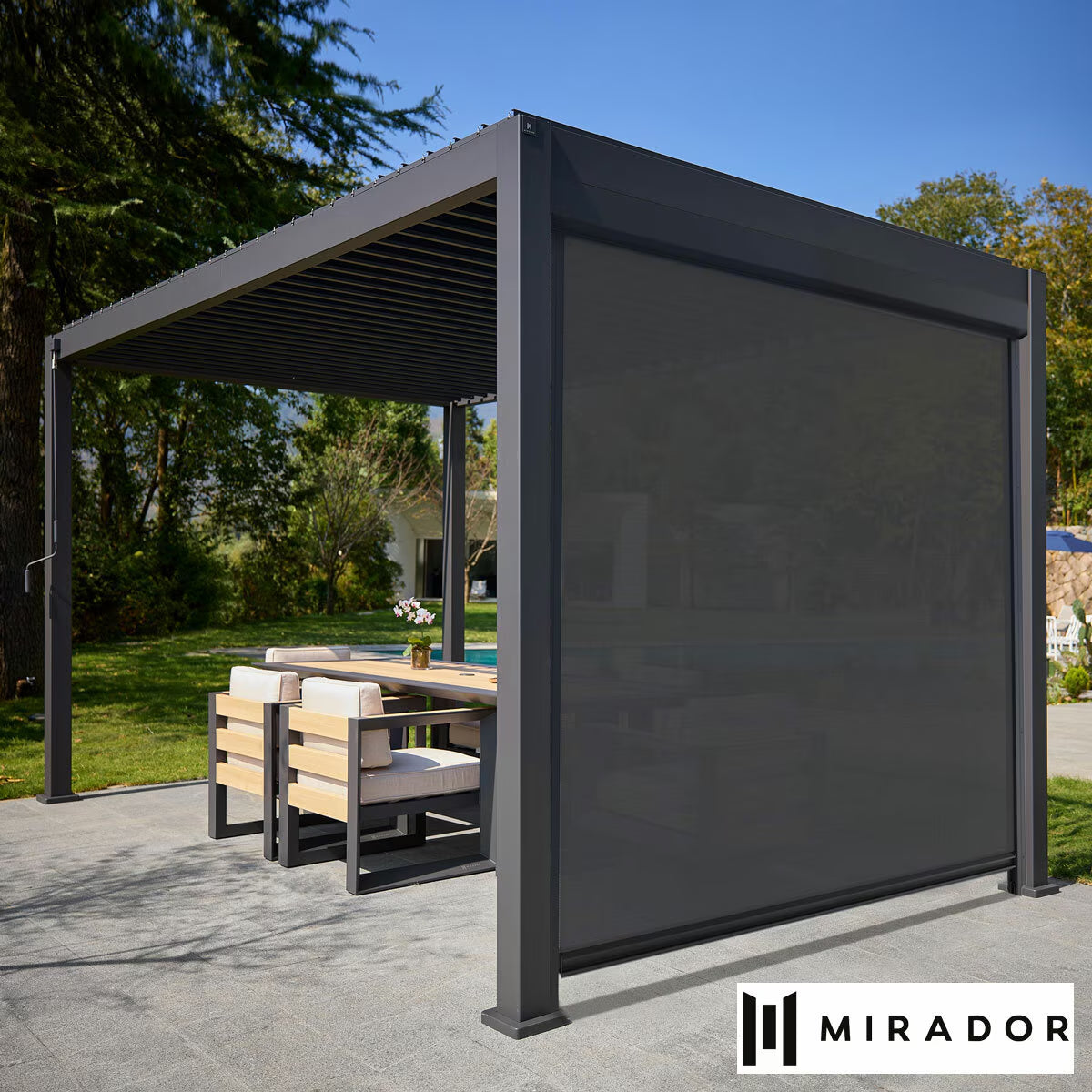 Mirador Adjustable Pull down Blind (2.4M Width)
