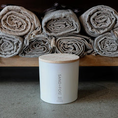 Sand & Fog Fragranced Candle, 1.5Kg in Beach Linen