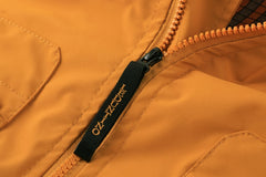 Men'S Fashion Thin Jacket Men New Spring Casual Cargo Multi-Pocket Thin Jacket Men Spring Autumn Outdoor Thin Loose Jacket for Men