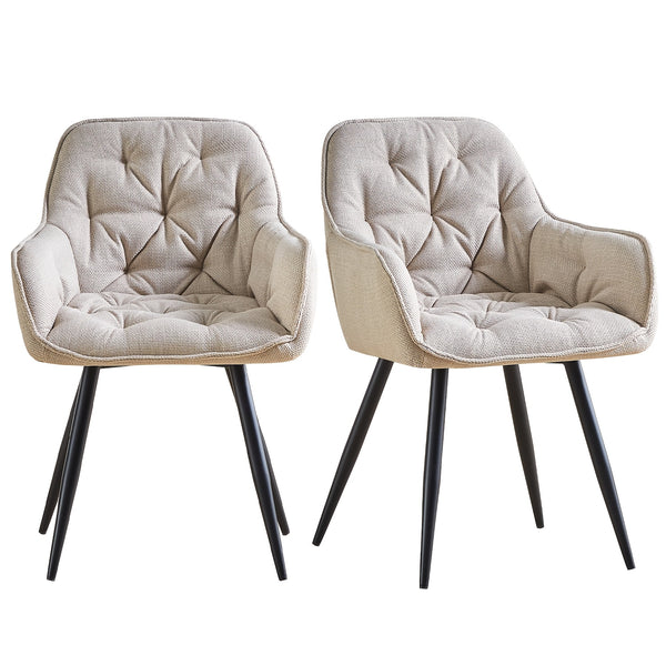 Dining Chairs with Velvet Thick Padded Upholstered Kitchen Tub Chair Armchair with Backrest Metal Legs Living Room Reception Leisure Chairs for Bedroom Lounge Office