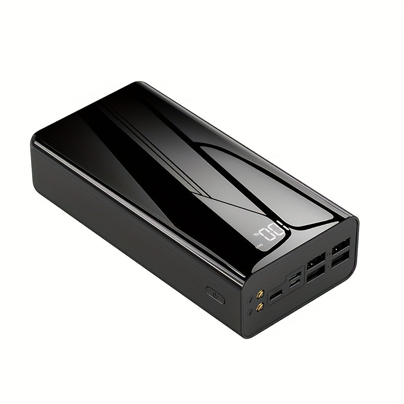 50000Mah Large Capacity Fast Charging Power Bank, LED Power Display, Type-C Bidirectional Fast Charging, Five Outputs, Two Inputs, Suitable for Charging for Iphone/ for Samsung/Android Electronic Devices, Outdoor Portable Emergency Power Backup Battery Pa