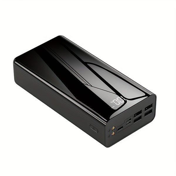 50000Mah Large Capacity Fast Charging Power Bank, LED Power Display, Type-C Bidirectional Fast Charging, Five Outputs, Two Inputs, Suitable for Charging for Iphone/ for Samsung/Android Electronic Devices, Outdoor Portable Emergency Power Backup Battery Pa