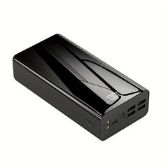 50000Mah Large Capacity Fast Charging Power Bank, LED Power Display, Type-C Bidirectional Fast Charging, Five Outputs, Two Inputs, Suitable for Charging for Iphone/ for Samsung/Android Electronic Devices, Outdoor Portable Emergency Power Backup Battery Pa