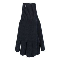 Heat Holders Men'S Original Thermal Gloves 2 Pack in Black