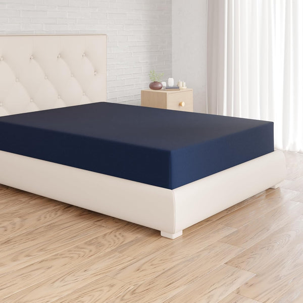 Amazon Basics Soft Microfibre Single Fitted Sheet, Deep Pocket 12 Inch (30 Cm), White