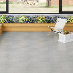 LIVINGANDHOME 10/20-Pack Marble Peel and Stick Floor Tiles - 12