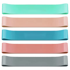 Different Resistance Bands Yoga Band Fitness Exercise Training Hip Tension Band Leg Squat Dance Elastic Loop Stretch Band