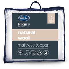 Silentnight Natural Wool Mattress Topper in Double