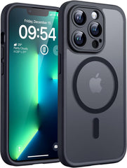 TOCOL Magnetic for Iphone 17 Pro Max Case 6.9-Inch, Compatible with Magsafe, Full Camera Protection, Built-In Magnetic Ring, Drop Protection Shockproof Translucent Matte Phone Cover