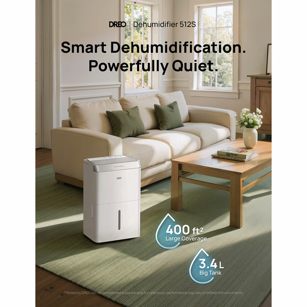 Dreo Smart Wifi Dehumidifier 20L, DR-HDH002S