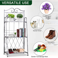 Metal Weather Resistant Plant Stand