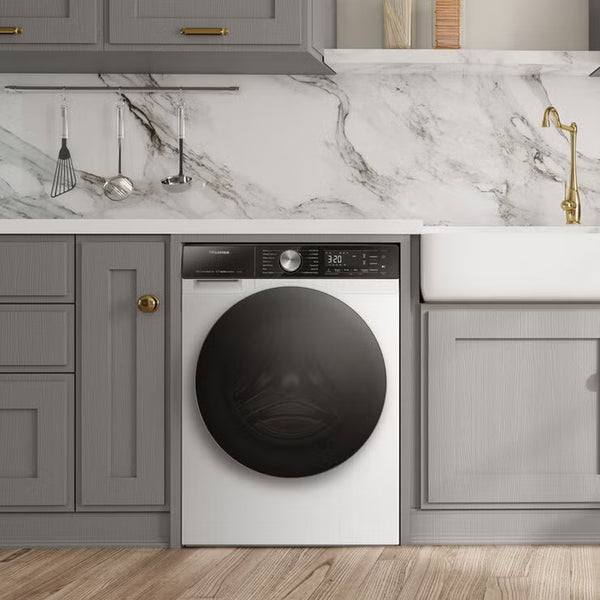 Hisense WF5S1045BW, 10.5Kg, 1400Rpm Washing Machine, a Rated in White