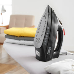 Russell Hobbs Steam Iron [3100W, 210 G/Min Extra Steam Boost, 70 G/Min Steam] Power Steam (350Ml, Ceramic Soleplate, Self-Cleaning & Spray Water Function, Anti-Limescale, Drip Stop) 20630