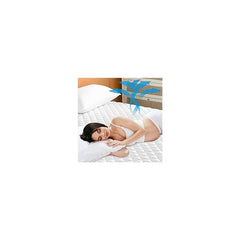 Quilted Mattress Protector 30cm Deep Pocket- 100% Microfiber & Super Soft Quilted Fitted Mattress Protector for Ultimate Comfort