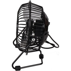4 Inch USB Desk Table Shelf Fan Portable Personal Adjustable 360° Tilting Tilt Electric Air Cooling Home Office Fan