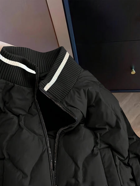 Ladies' Elegant and Fashionable Rowen Patchwork Padded Coat