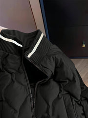 Ladies' Elegant and Fashionable Rowen Patchwork Padded Coat
