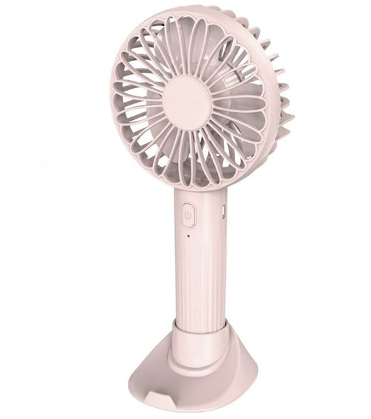 Hand Held Fan Rechargeable Plastic Electric Portable Powerful USB Battery Cooler Cool Summer Fan 3 Speeds