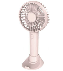 Hand Held Fan Rechargeable Plastic Electric Portable Powerful USB Battery Cooler Cool Summer Fan 3 Speeds