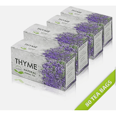 80 Tea Bags BioThyme Herbal Tea 4 Boxes x 20 Tea Bags