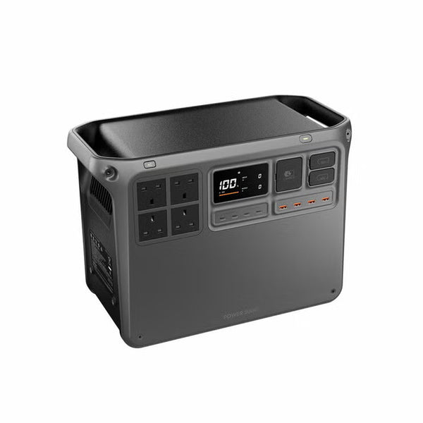 DJI Power 2000 Portable 2048Wh Power Station + 2048Wh Expansion Battery