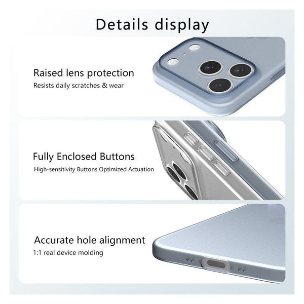 Phone Case - Shockproof Slim Protective Phone Case Compatible with iPhone 17/ 17 Pro / 17 Pro Max / 17 Air – Soft Anti-Scratch Cover for Everyday Use
