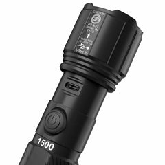 Duracell 1500 Lumen Dual Power Flashlight, 4 Pack