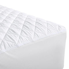 Quilted Waterproof Mattress Protectors 30cm Skirt, Anti Bed Bug Protector, Allergen Protection, Easy To Clean, Soft Bamboo Material
