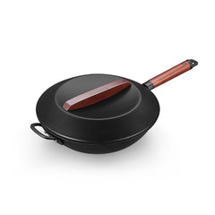 Sanho Non-Stick Iron Wok, 32 Cm