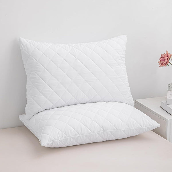 4B Quilted Waterproof Mattress Protector Extra Deep 30cm with Quilted Top Layer and All-Around Elastic, Designed for Stable Mattress Fit and Easy Maintenance, Suitable for Home Use, Guest Rooms and Let Properties, Available in Single Small Double 4FT Doub