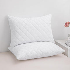4B Quilted Waterproof Mattress Protector Extra Deep 30cm with Quilted Top Layer and All-Around Elastic, Designed for Stable Mattress Fit and Easy Maintenance, Suitable for Home Use, Guest Rooms and Let Properties, Available in Single Small Double 4FT Doub