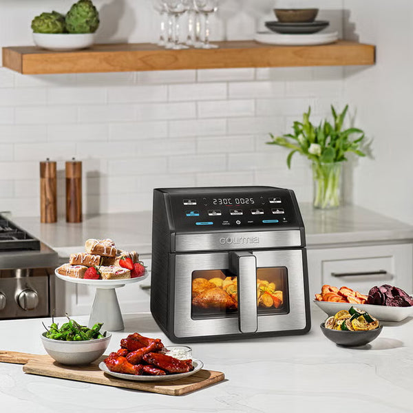 Gourmia 7.6L Digital Air Fryer with Light & Window