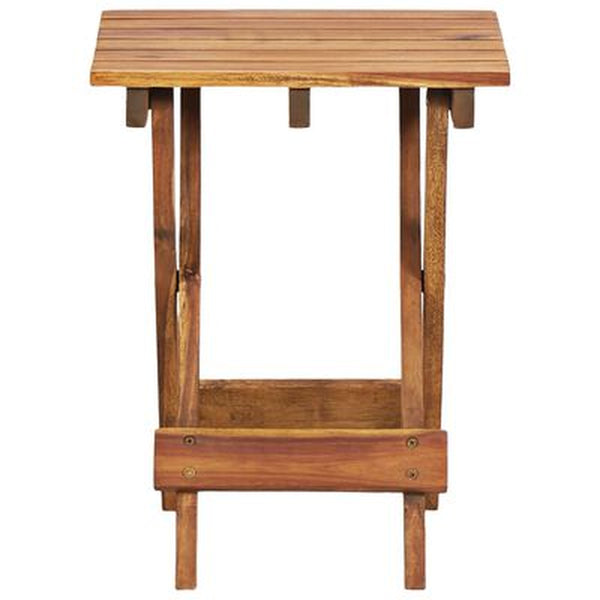 Plant Stand 30X30X38 Cm Solid Acacia Wood