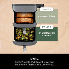 Ninja Double Stack XL 9.5L Air Fryer, SL400UK