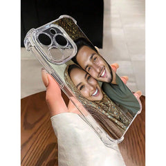 Phone Case - Personalized Transparent Anti-Drop Phone Cover with Custom Photo Printing, Featuring High-Definition UV Printing, Suitable for Iphone 17, 16 Promax, 16, 15 Promax, 15 Pro, 15, 14 Promax, 14 Pro, 14, 11, 11 Promax, 12, 12 Pro, 12 Promax