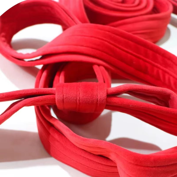 2 Meters Suspension Rope Belt Double Loop Aerial Loops Aerial Straps Ropes Aerial Acrobatics Body Loop Trap Circus Apparatuses