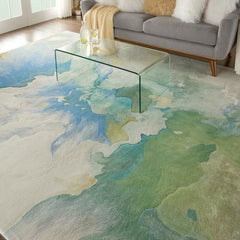 Prismatic Blue Seafoam Rug, in 4 Sizes