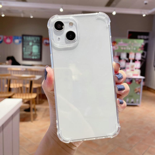 Case For iPhone 17 Pro Max 16 Pro Max Plus 15 14 13 11 12 7 8 17 Air Clear Shockproof Phone Cover