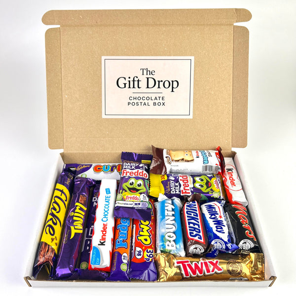 Kids Fun Variety Mix Postal Box | The Gift Drop – Curated Gift Collections & Letterbox‑Ready Treats