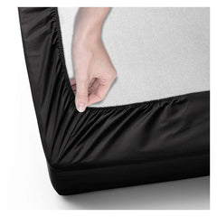 40cm Extra Deep Fitted Sheet – Solid Color Deep Pocket Sheet, Soft & Breathable Microfiber Bedding, All Seasons, Hotel-Quality, Machine Washable, Single, Double, King & Super King Sizes