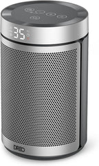 Dreo Electric Heater, 1500W Energy Efficient Space Room Heater, Upgrade Remote Portable Ceramic Fan Heaters, Thermostat, 3 Modes 12H Timer, Overheat & Tip over Protection, for Bedroom, Atom 316, Gold