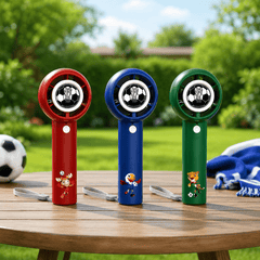 Mini Portable Handheld Fan-USB Rechargeable Quiet Cooling Fan-Lightweight Summer Travel Fan for Outdoor Sports & School Assorted